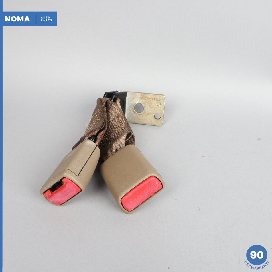 00-01 Jaguar S-Type X200 Rear Left Side & Center Double Seat Belt Buckle AEK OEM