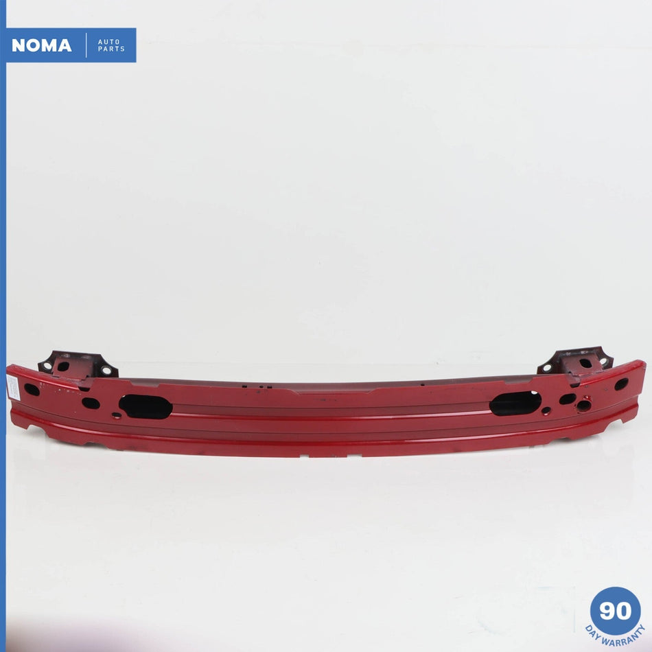 09-15 Jaguar X250 XF XFR Front Bumper Support Reinforcement Impact Bar Red OEM