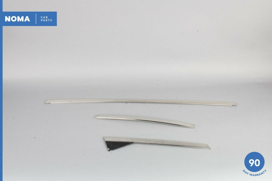 1997 Jaguar XJ6 VDP X300 LWB Rear Right Passenger Door Window Molding Set OEM