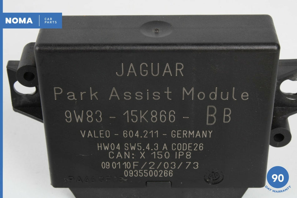 10-11 Jaguar XF XFR X250 Parking Aid Assist Control Module Unit 9W8315K866BB OEM
