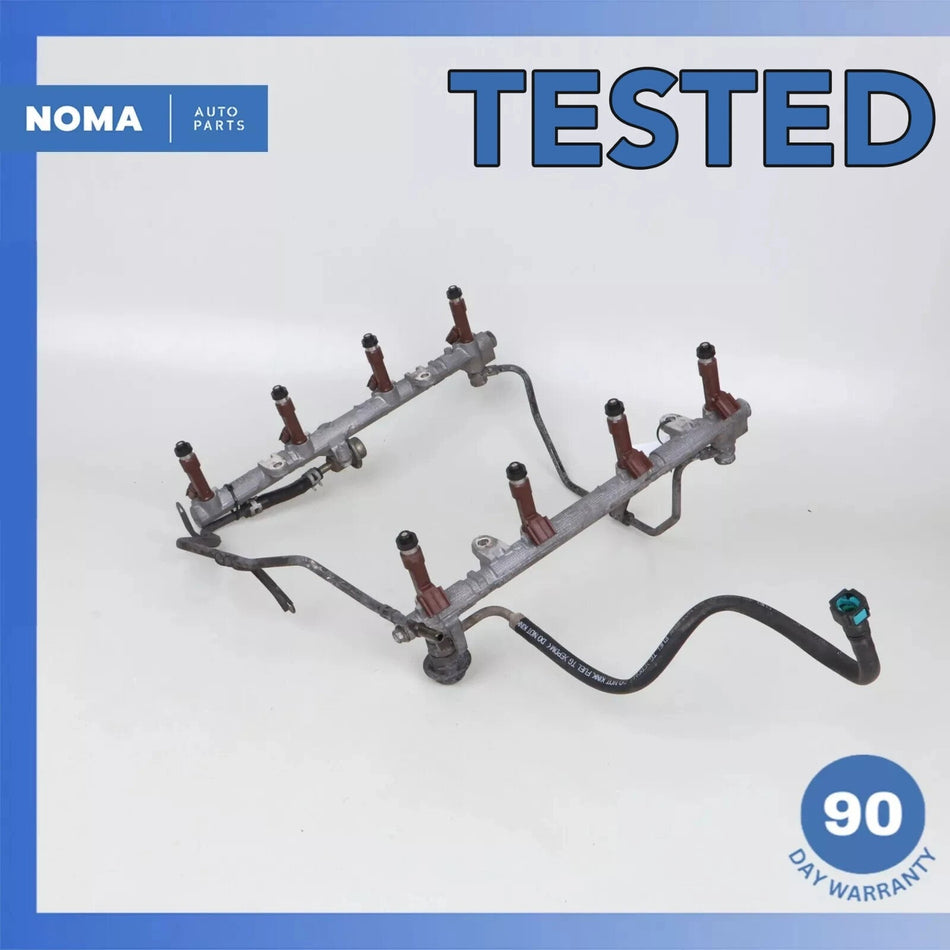 05-09 Lexus UZJ120 GX470 4.7L Gas Fuel Rail Line Assembly w/ Injectors OEM