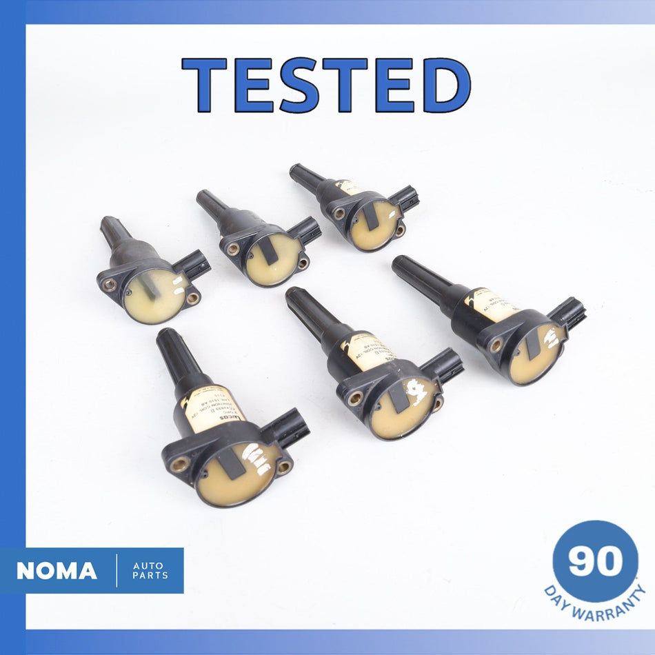 95-97 Jaguar XJS Series 3 XJ6 4.0L Engine Ignition Plug Coil Set LHE1510AB OEM