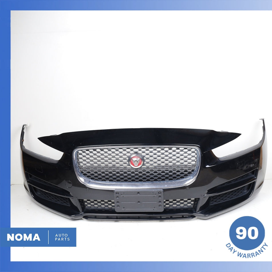 17-19 Jaguar X760 XE Front Bumper Cover Assembly Black GX7317B971DD OEM