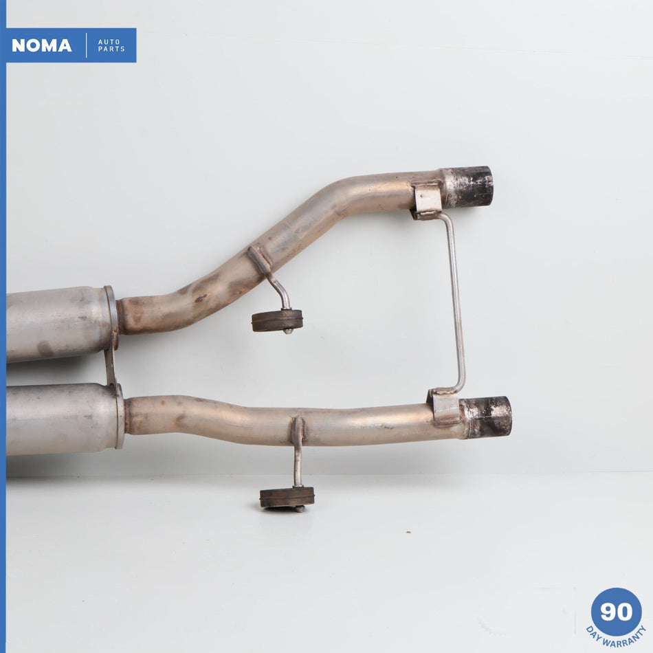 13-15 Jaguar XF X250 3.0L S/C RWD Intermediate Exhaust Muffler Dual Pipe OEM