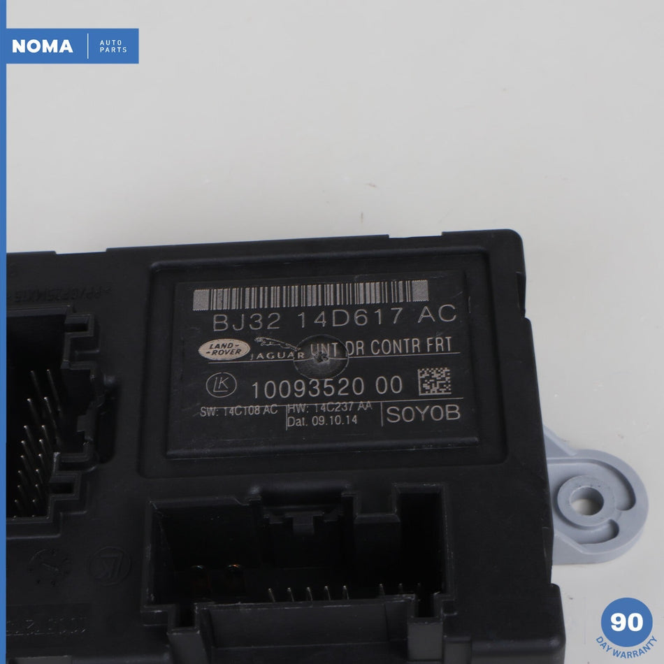 13-15 Jaguar XF XFR X250 Front Right Passenger Side Door Control Module OEM