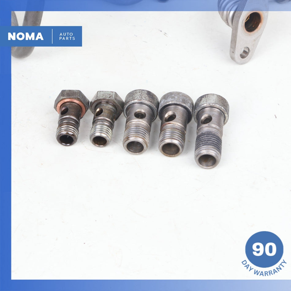 12-17 Range Rover Evoque L538 XE 204PT Turbo Turbocharger Oil Line Set OEM