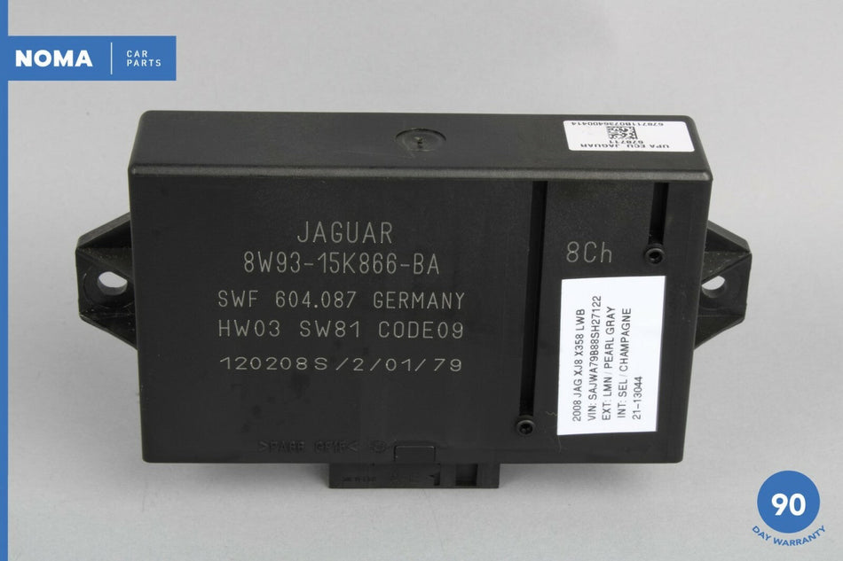 08-09 Jaguar XJ8 XJR VDP X358 Park Assist Control Module 8W9315K866BA OEM