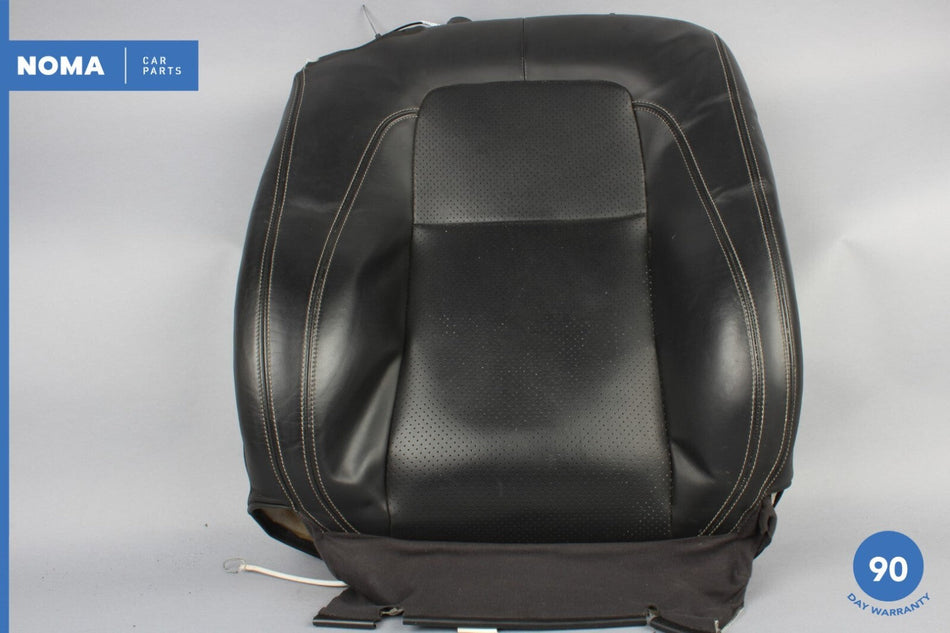 10-12 Jaguar XK XKR X150 Front Right Upper Seat Cushion Perforated Leather OEM