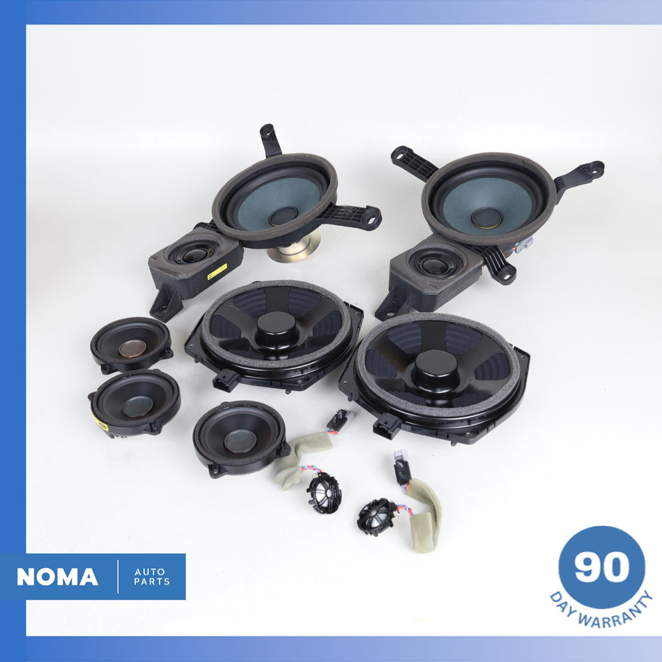 14-24 Jaguar X152 F-Type Front & Rear Premium Audio 1200W Speaker Set OEM 29k