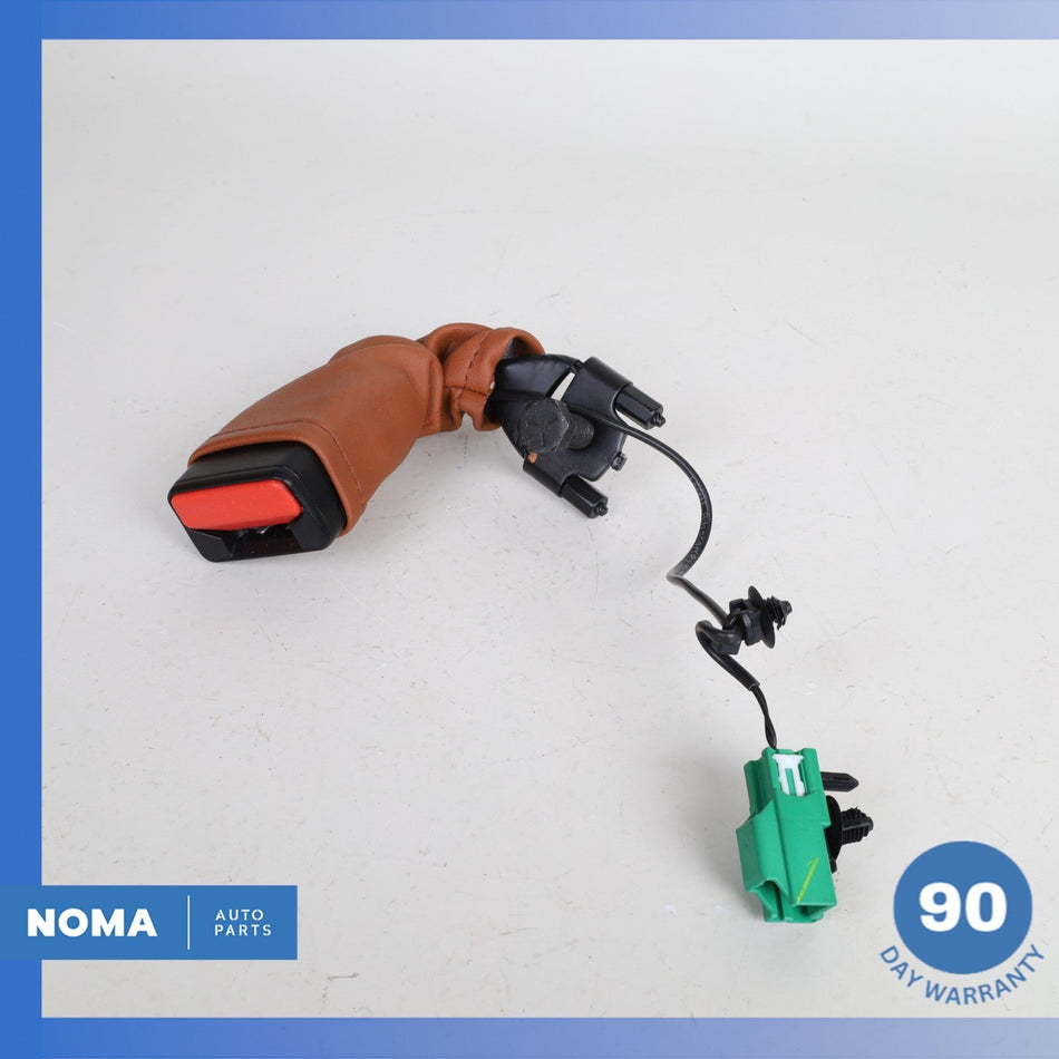 2016 Land Rover Range Rover L405 Rear Center Middle Seat Belt Buckle Brown OEM