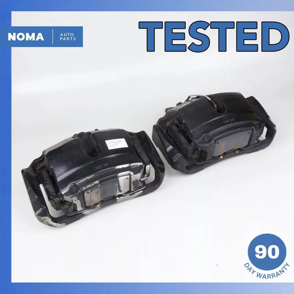 10-24 Jaguar X152 F-Type S Front Right & Left Side Brake Caliper Set of 2 85k