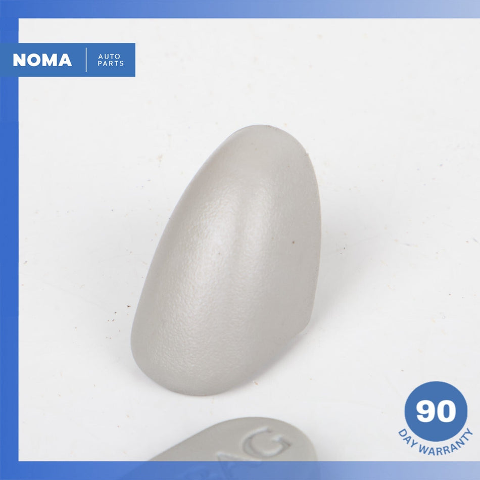 00-06 Jaguar X100 XK8 XKR Right or Left Seat Lever Knob Handle Grey w/ Badge OEM