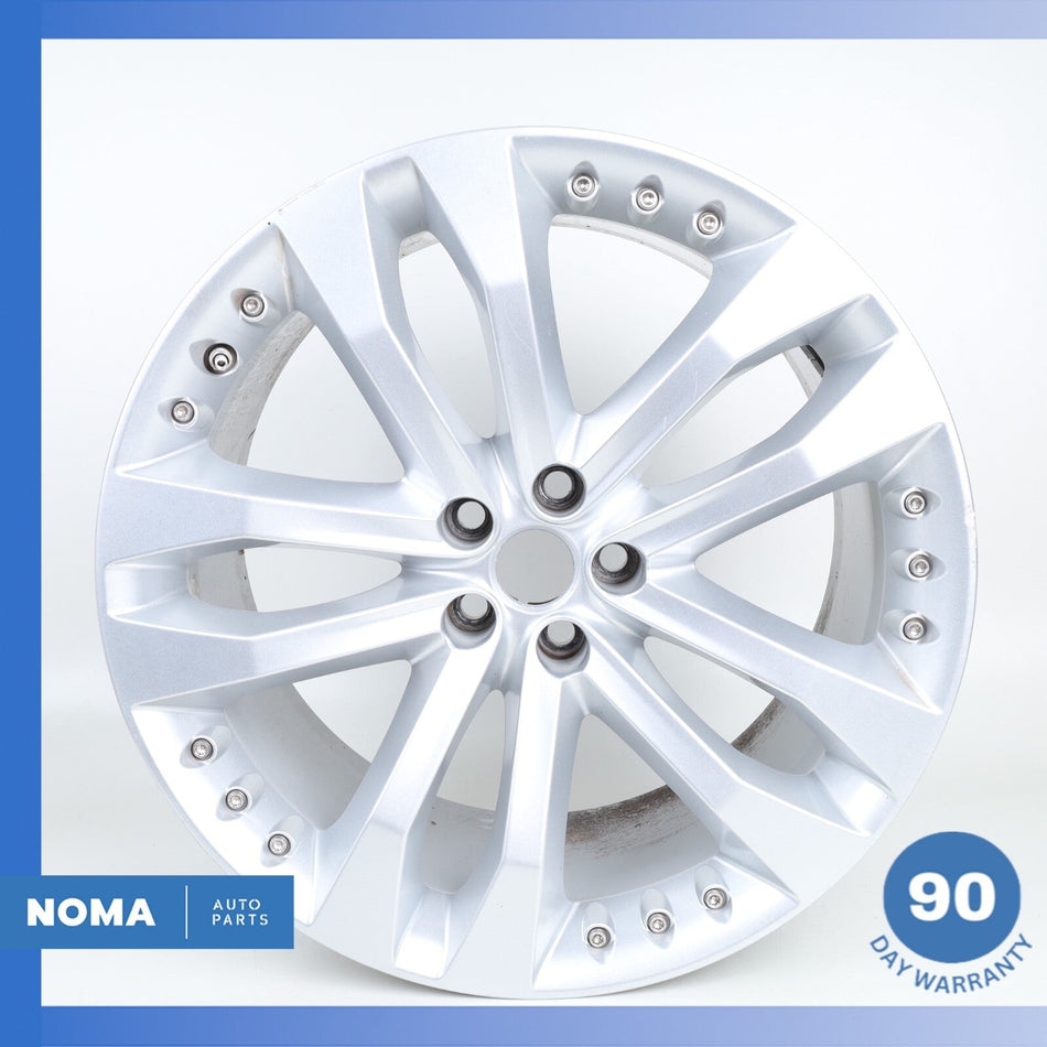 14-24 Jaguar X152 F-Type Tornado 10.5 x R20 20" Rear Wheel Rim Silver OEM