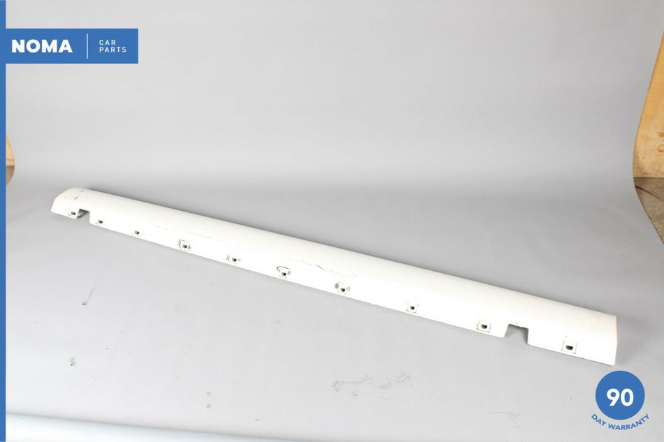 05-08 Jaguar S-Type X204 Left Driver Side Skirt Rocker Molding White NEG OEM