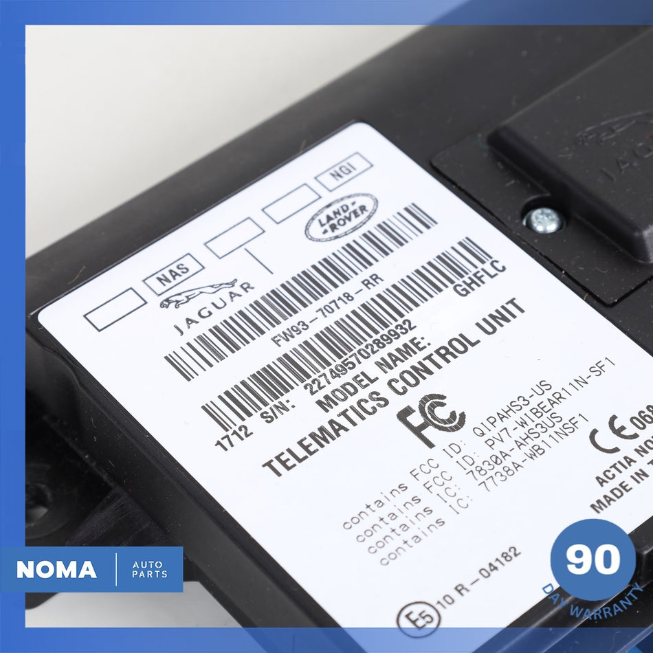 2017 Discovery Sport L550 Telematics Communication Module FW9370718RR OEM