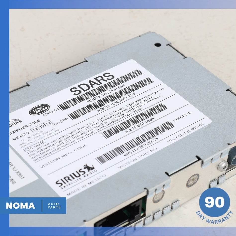 2013 Jaguar X351 XJ Rear Audio Stereo Receiver Module CH2214C740BA OEM