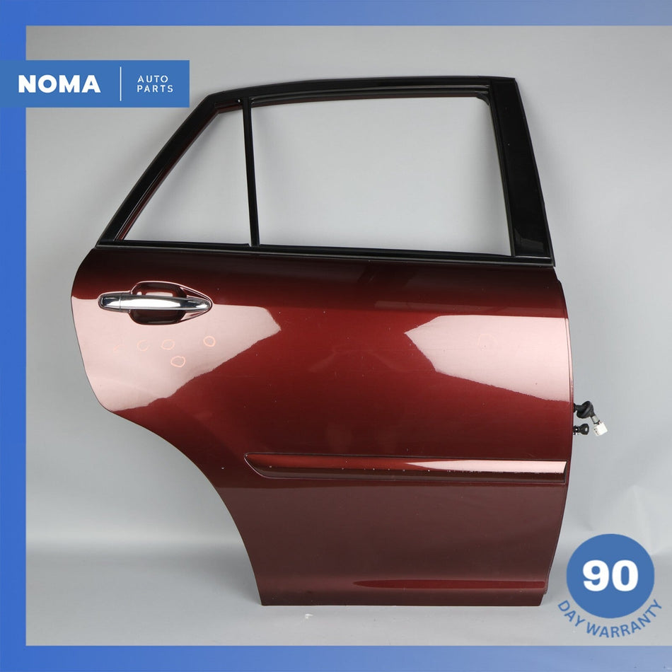 04-09 Lexus XU30 RX350 RX330 Rear Right Passenger Side Door Shell Red OEM