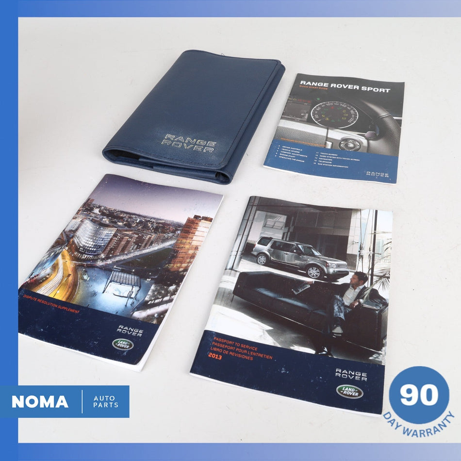 2013 LR Range Rover Sport L320 Owner's Operator's Manual Book Assembly OEM