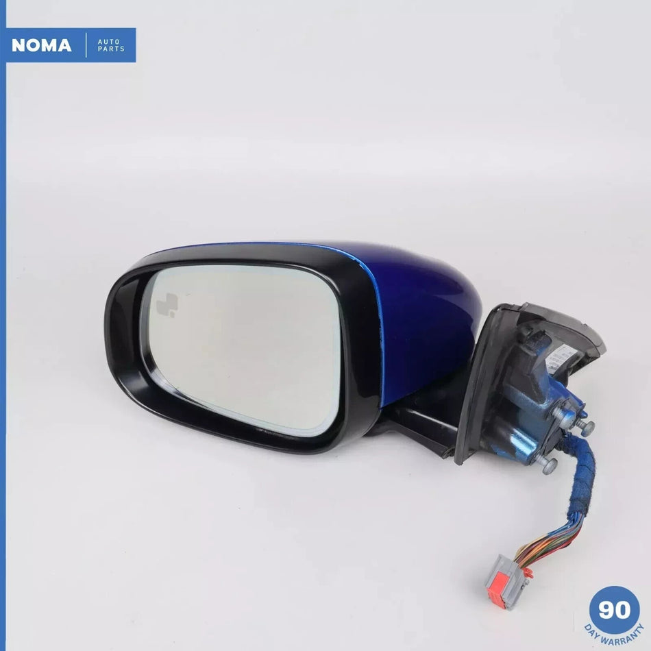 10-19 Jaguar X351 XJ XJR Left Side Rear View Door Mirror w/ Blind Spot OEM