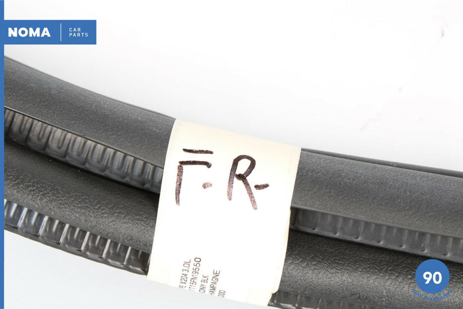 04-08 Jaguar S-Type X204 Front Right Passenger Side Door Weatherstrip Seal OEM