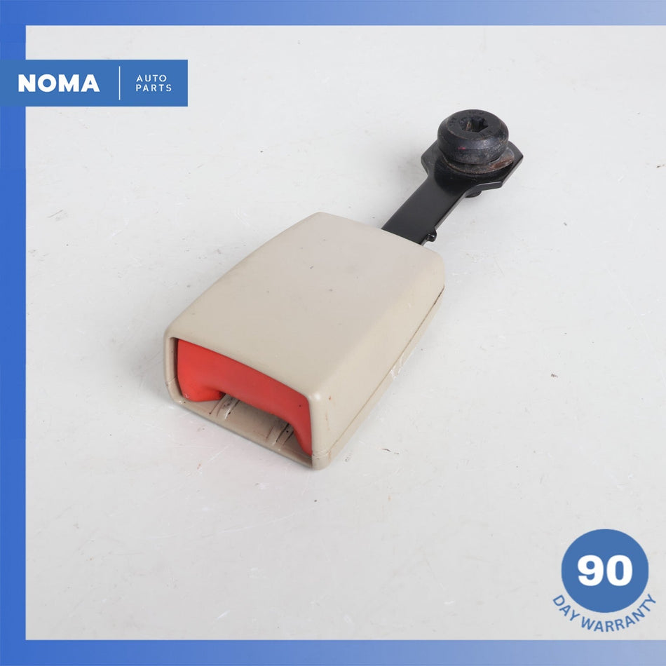 97-99 Jaguar X100 XK8 Right Passenger Side Seat Belt Buckle Beige HJA7012DA OEM