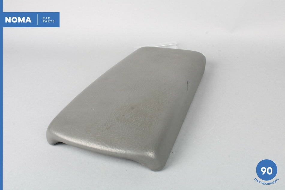 84-87 Jaguar XJ6 Series III Front Center Console Armrest Rest Lid Trim LDY Grey
