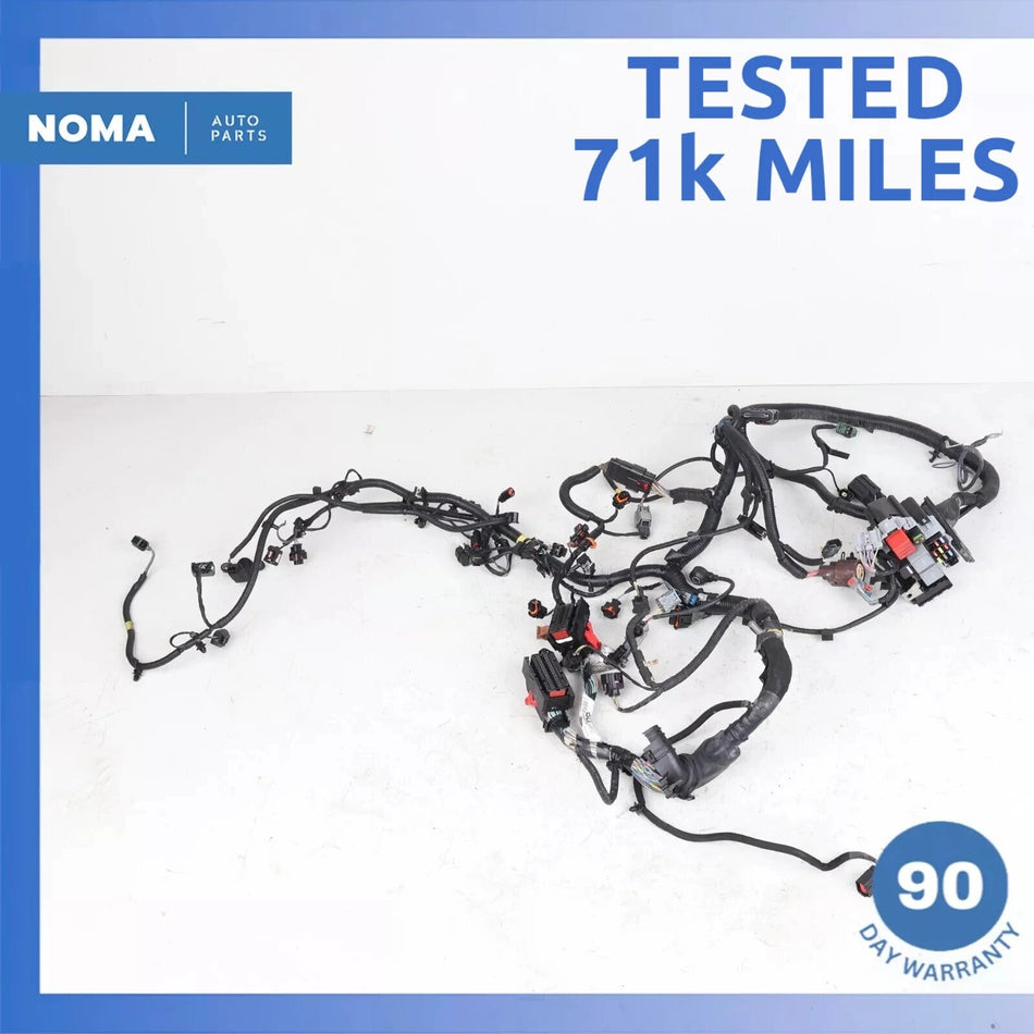 12-13 LR Range Rover Evoque L538 Turbo Engine Motor Wire Wiring Harness OEM 71k