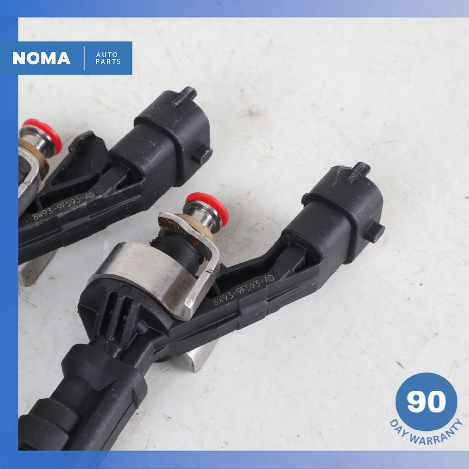 10-19 Land Rover L319 LR4 XJ XK XFR 5.0 AJ133 Engine Motor Fuel Injector Set OEM