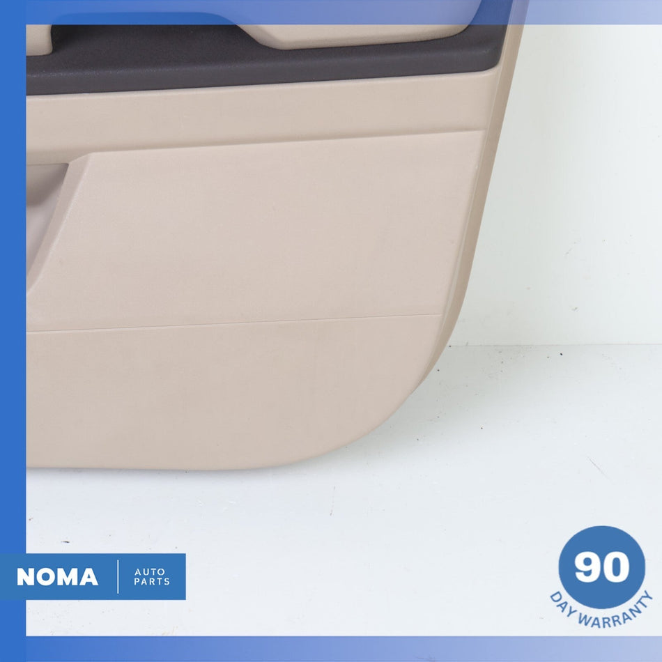 12-19 Range Rover Evoque L538 4DR Front Right Door Trim Panel Assembly Beige OEM