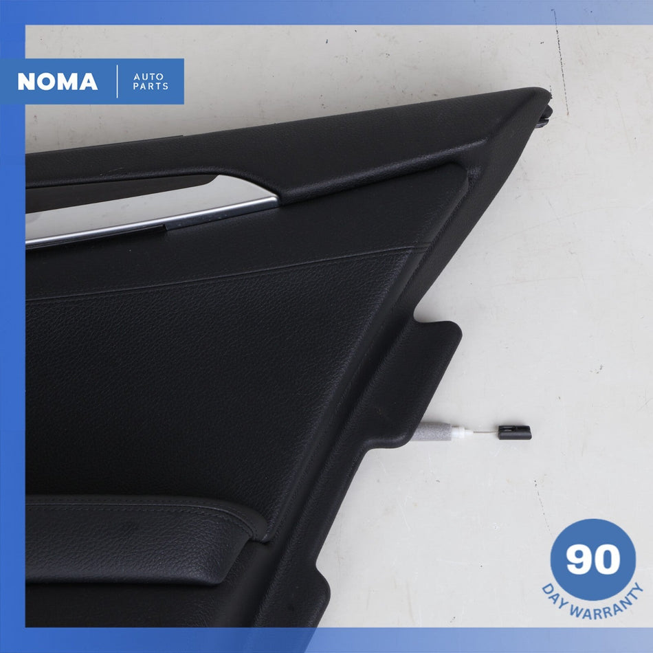 11-16 BMW F10 535i 550i Rear Right Side Interior Door Panel Assembly Black OEM