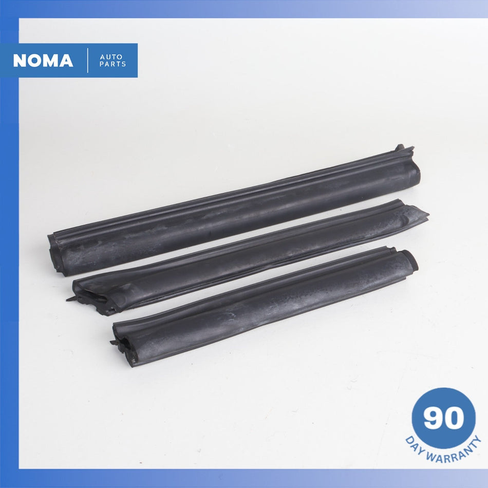 89-96 Jaguar XJS Convertible Top Roof Right Side Outside Molding Seal Set OEM