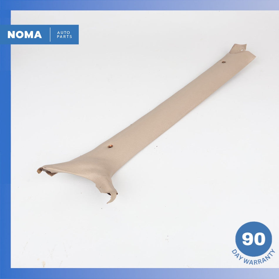 86-92 Jaguar XJS HE Convertible Left Driver Side A Pillar Cover Trim Beige OEM