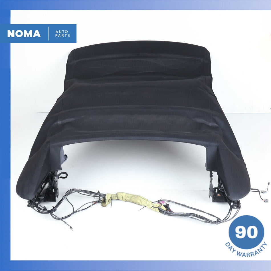 04-10 BMW E64 645Ci 650i M6 Convertible Soft Top Roof Black 54347179265 OEM