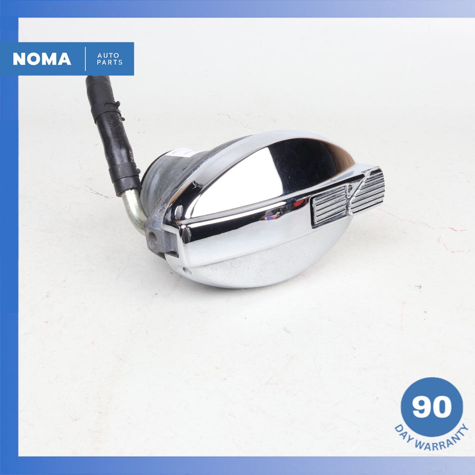 86-96 Jaguar XJS Series 3 Convertible Fuel Gas Filler Door Lid Chrome OEM