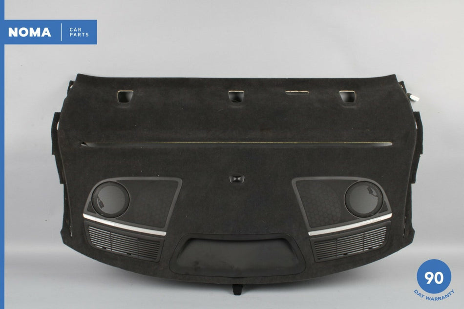 10-15 Jaguar XJ XJL X351 Rear Parcel Shelf Trim Cover Panel w/ Grilles PVJ OEM
