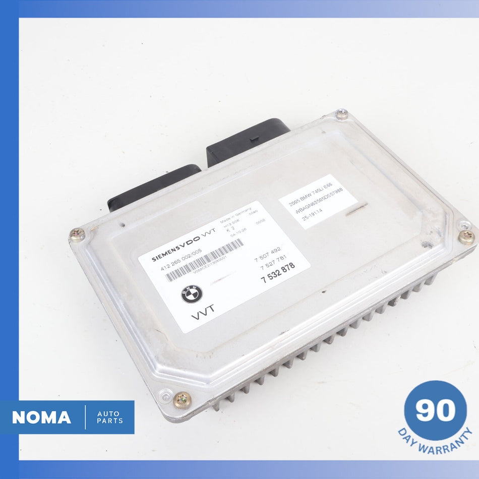 2005 BMW E66 745Li Valvetronic Control Module 11377532878 OEM