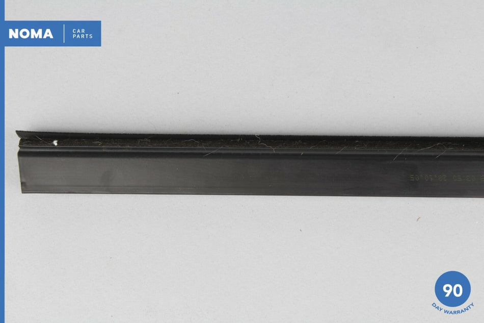 02-08 Jaguar X-Type X400 Rear Left Driver Door Window Inner Molding Seal OEM
