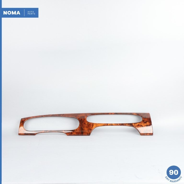 04-09 Jaguar XJ8 VDP X350 X358 Dashboard Instrument Cluster Bezel Trim Wood OEM