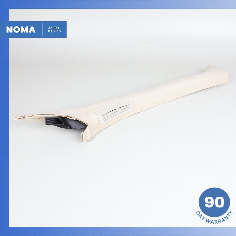 10-19 Jaguar X351 XJ XJR Front Right Side A Pillar Trim Panel Suede Beige OEM