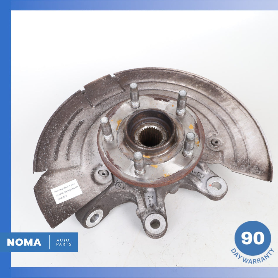 05-09 Jaguar X350 XJ8 S-Type Rear Right Spindle Knuckle Hub w/Shield OEM 51k