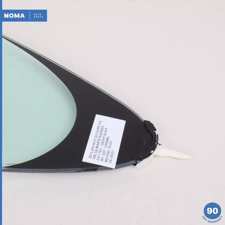 07-15 Jaguar X150 XK XKR Coupe Rear Left Driver Side Quarter Window Glass OEM