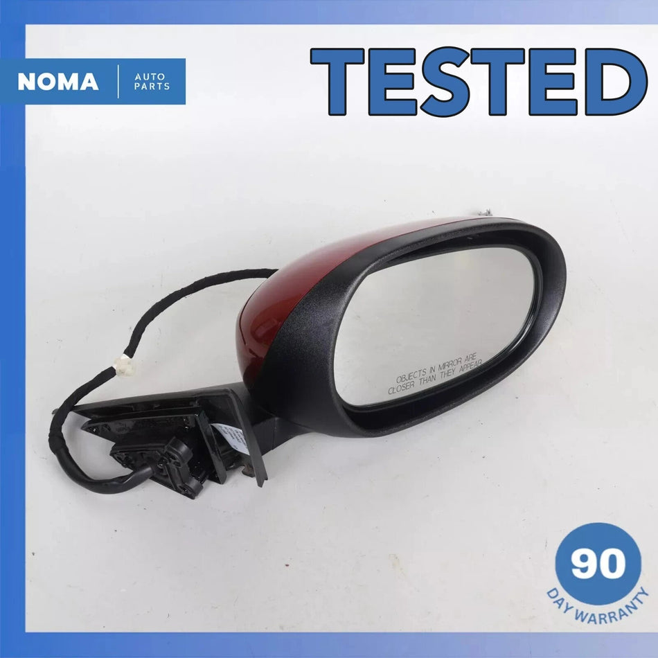 07-09 Jaguar X150 XK XKR Right Passenger Door Rear View Mirror Red OEM