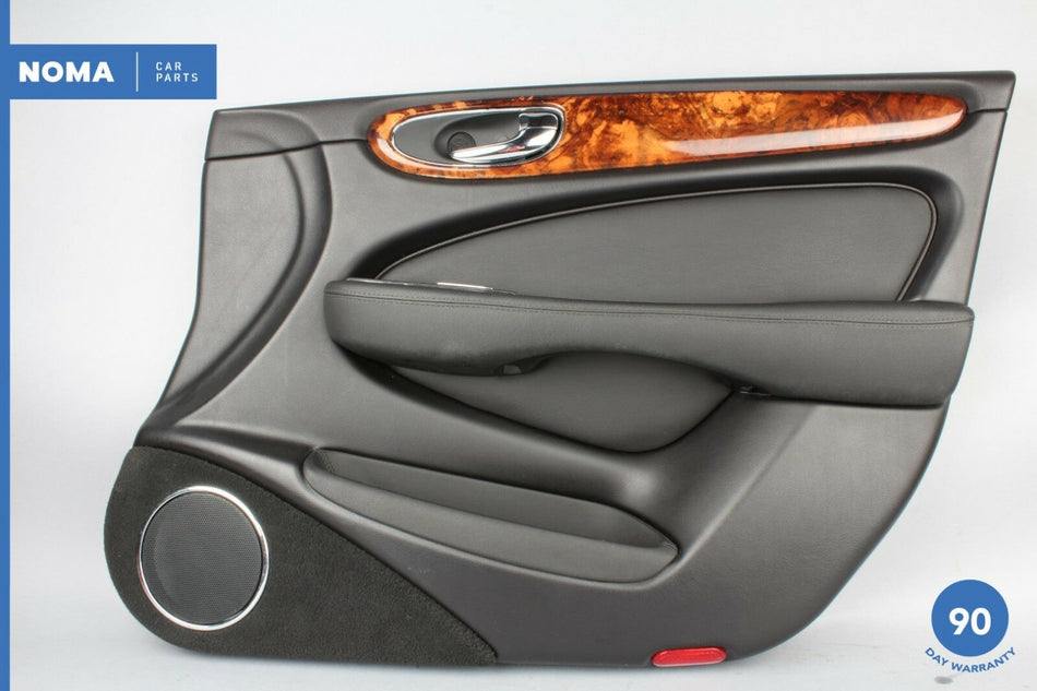 04-09 Jaguar XJ8 VDP X350 Front Right Passenger Side Door Panel Trim Wood OEM