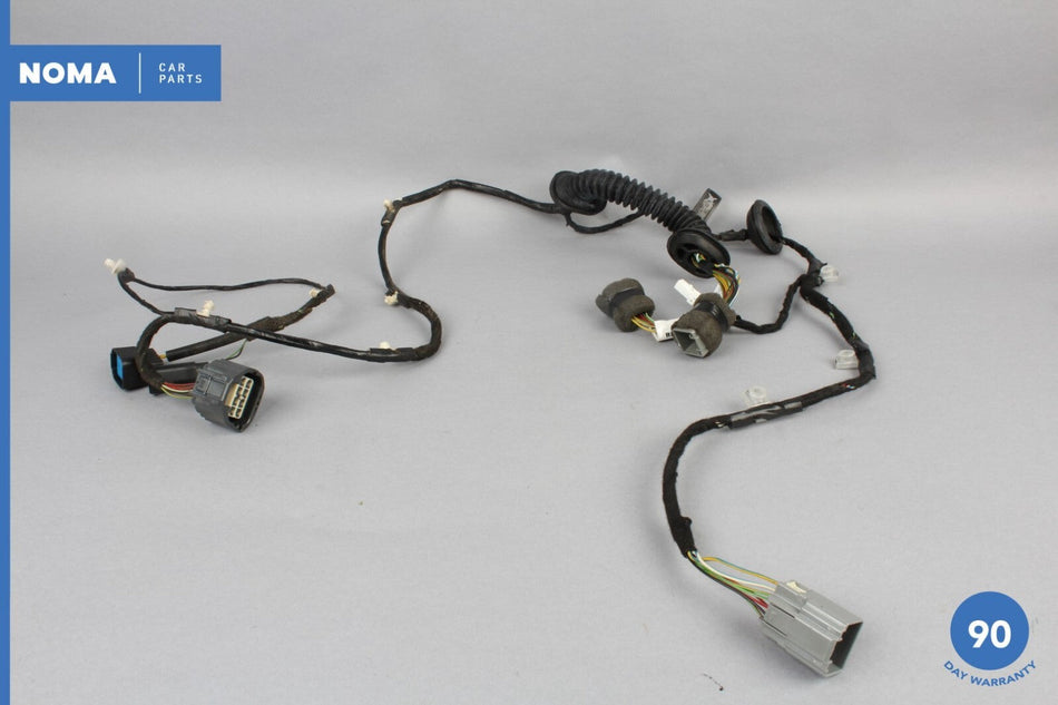 05-09 Jaguar XJ8 VDP X350 X358 LWB Rear Right Side Door Wiring Harness OEM