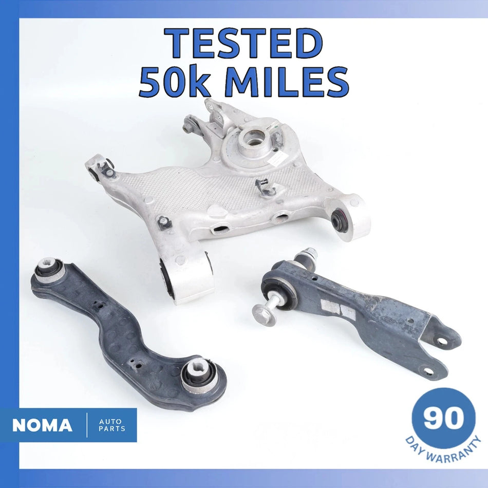 17-20 Jaguar X761 F-Pace Rear Right Suspension Lower Control Arm Set OEM 50k