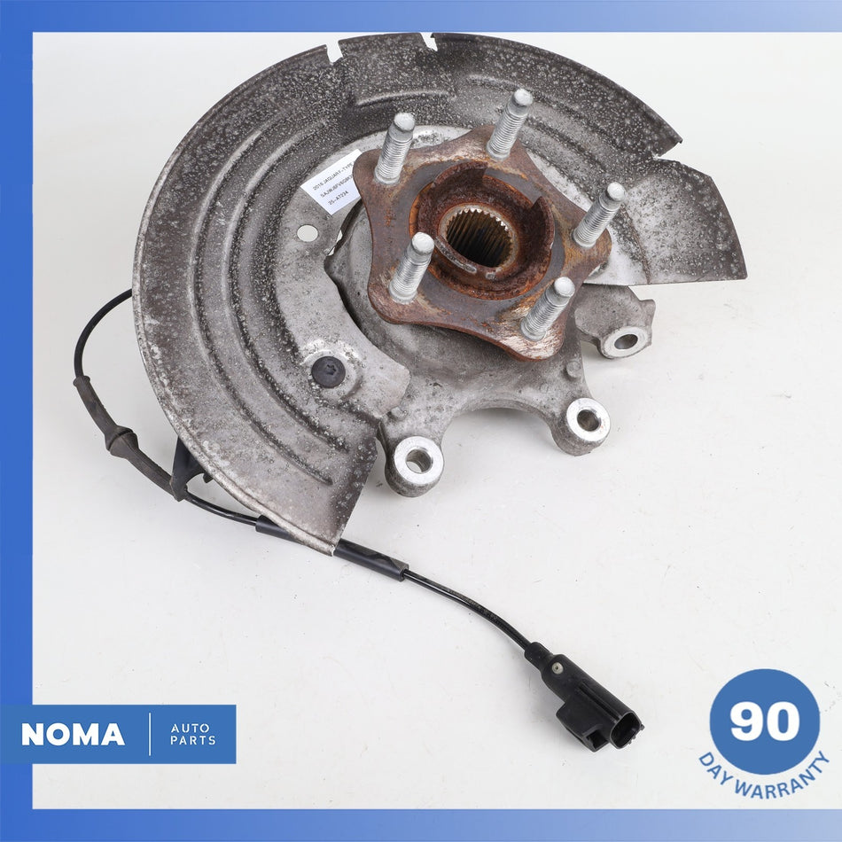 14-20 Jaguar X152 F-Type Rear Left Side Spindle Knuckle Hub w/ Shield OEM 40k