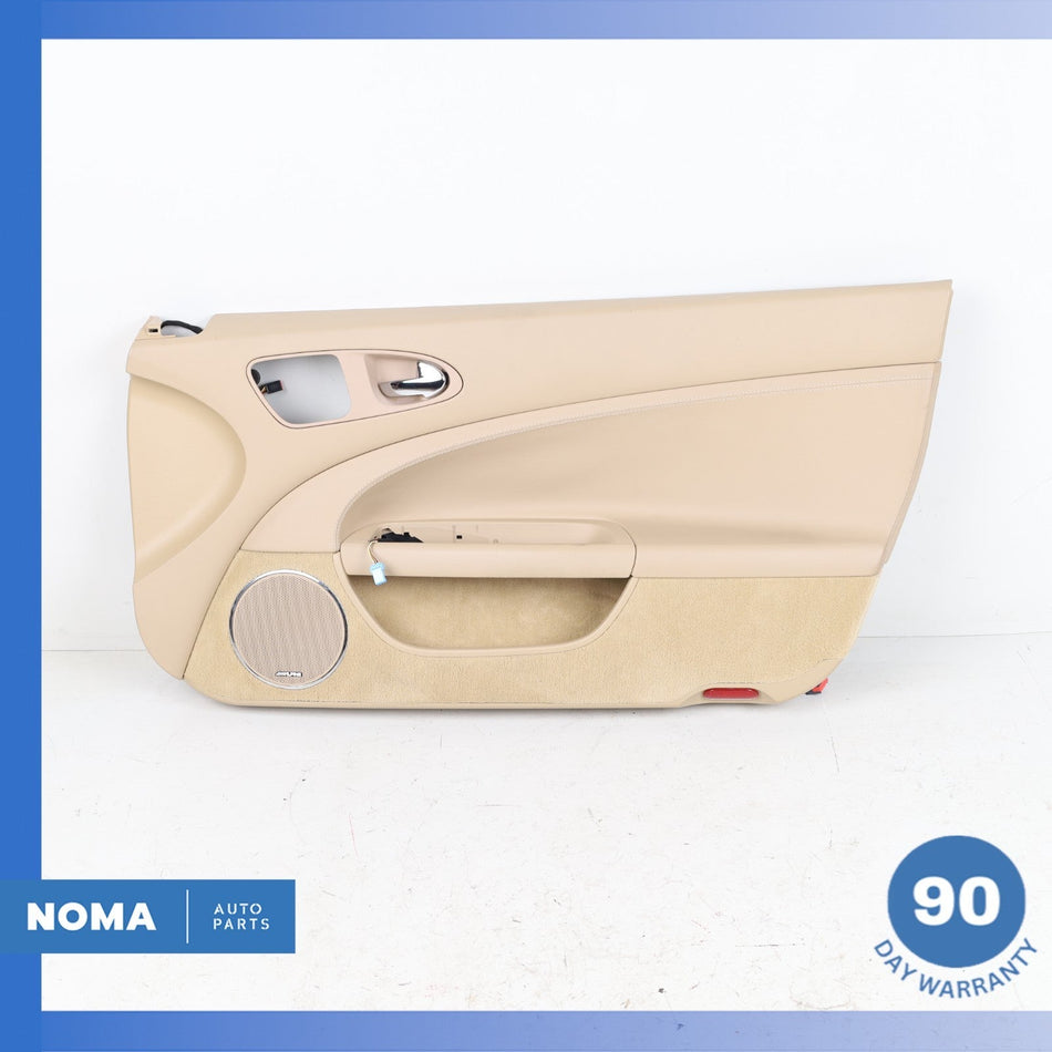 07-09 Jaguar X150 XK XKR Right Passenger Side Interior Door Trim Panel Beige OEM