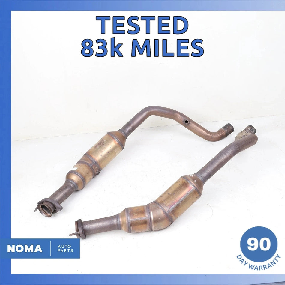 13-20 LR Range Rover L405 L494 5.0L Left & Right Exhaust Downpipe Set OEM 83k