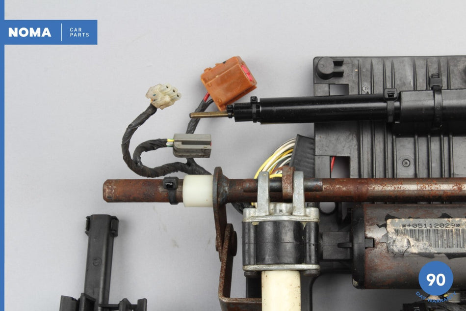 00-02 Jaguar S-Type X202 Front Left Driver Seat Slide Rail Track w/ Motors OEM