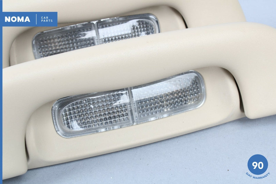 05-08 Jaguar S-Type X206 Rear Front Right & Left Roof Grab Handle Set SEL OEM
